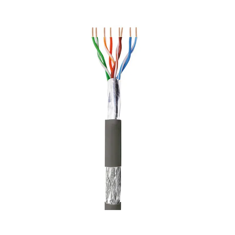 Matassa SF/UTP Cavo Cat.5E CCA 100m Rigido da Esterno Nero