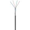 Matassa SF/UTP Cavo Cat.5E CCA 100m Rigido da Esterno Nero