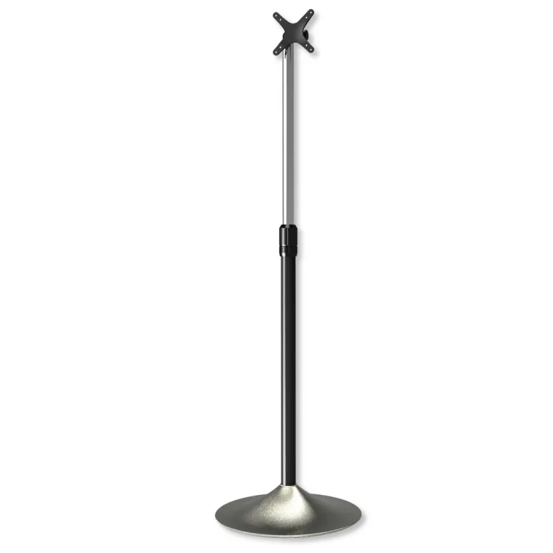 Supporto a Pavimento Colonna a Base Circolare per TV LCD/LED 13-27''