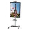 Supporto a Pavimento con una Mensola Trolley TV LCD/LED/Plasma 37-70''