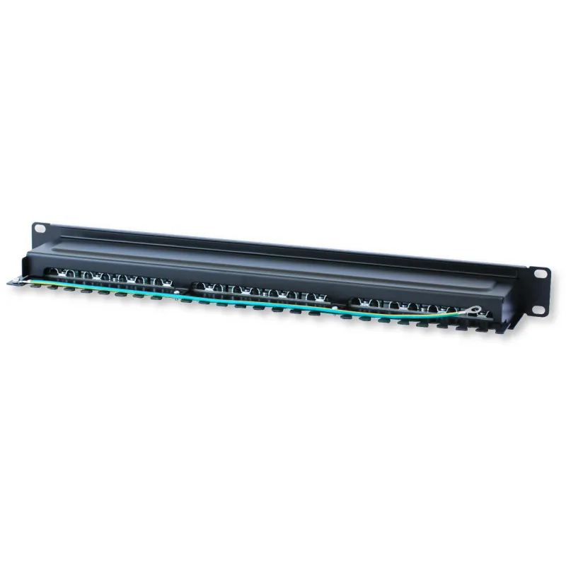Pannello Patch STP 24 Posti RJ45 cat. 6A Techly