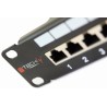 Pannello Patch STP 24 Posti RJ45 cat. 6A Techly