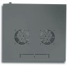 Armadio Rack 19'' a Muro 6U prof. 450 Nero Assemblato