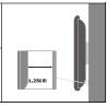 Supporto a muro per TV LED LCD 13''-37'' fisso Bianco