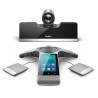 Yealink VC500 video conferenza full HD 2 monitor con microfoni aggiuntivi
