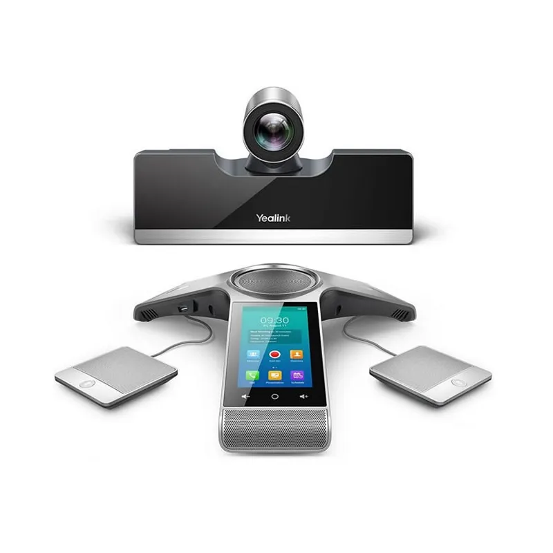 Yealink VC500 video conferenza full HD 2 monitor con microfoni aggiuntivi