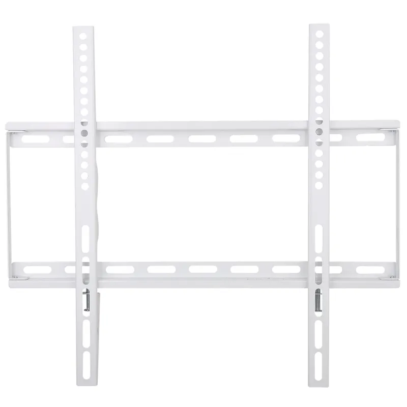 Supporto a Muro Fisso Slim per TV LED LCD 23-55'' Bianco