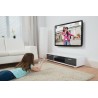 Supporto a Muro Fisso Slim per TV LED LCD 23-55'' Bianco