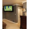 Supporto a muro per TV LED LCD 19 - 37'' inclinabile 2 snodi bianco