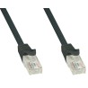 Cavo di rete Patch in CCA Cat.5E Nero UTP 1,5m