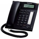 Panasonic KX-TS880 nero telefono fisso bca