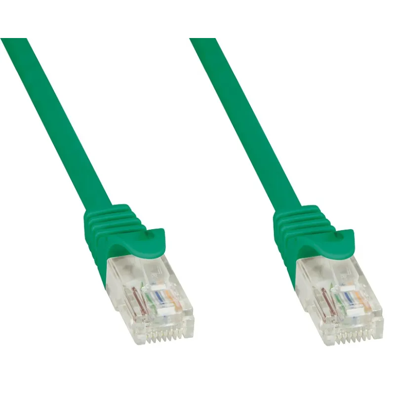 Cavo di rete Patch in CCA Cat.6 Verde UTP 5m
