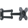 Supporto a Muro per TV LED LCD 13-30'' Full-Motion Nero