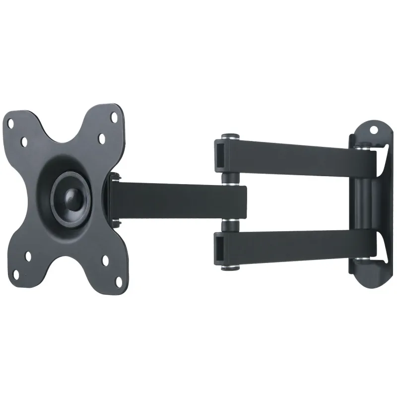 Supporto a Muro per TV LED LCD 13-30'' Full-Motion Nero