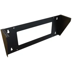 Staffa di Montaggio da Muro Verticale 19'' Easyline 2U Nero