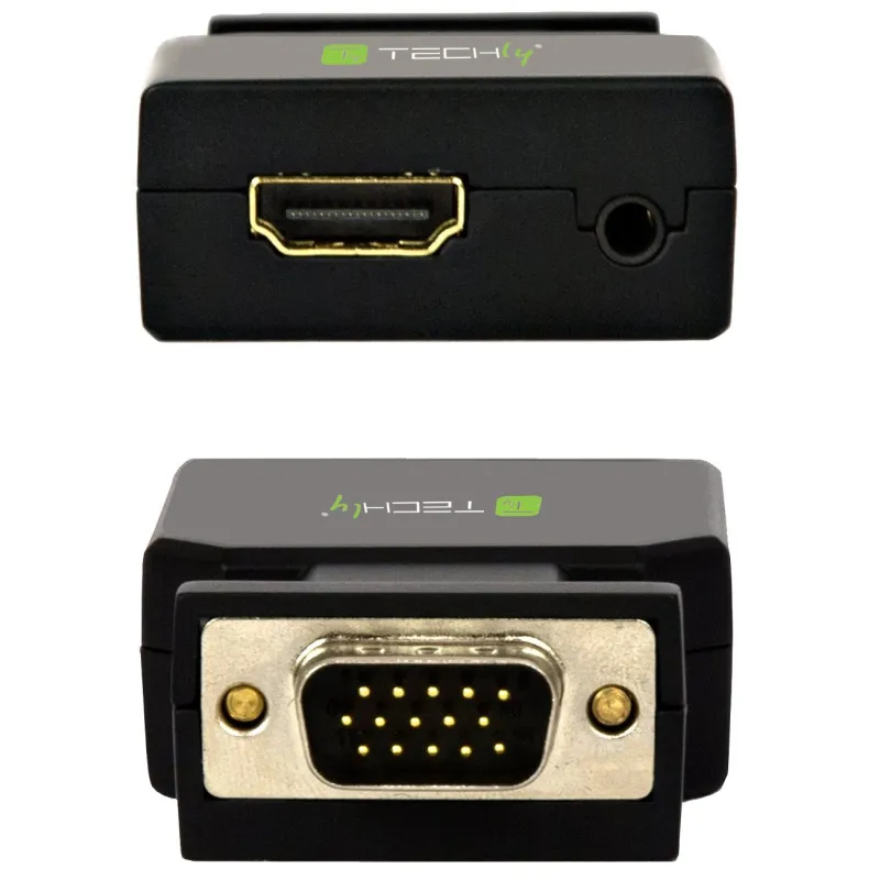 Mini Convertitore da VGA e Audio a HDMI