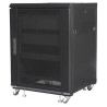 Armadio Rack 19'' 600x600 15U per Audio Video Nero