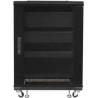 Armadio Rack 19'' 600x600 15U per Audio Video Nero