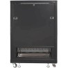 Armadio Rack 19'' 600x600 15U per Audio Video Nero