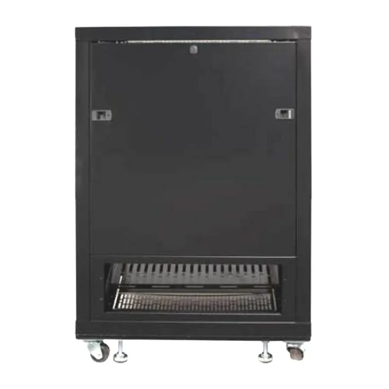 Armadio Rack 19'' 600x600 15U per Audio Video Nero