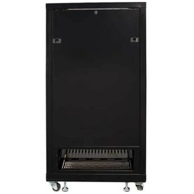 Armadio Rack 19'' 600x600 27U per Audio Video Nero
