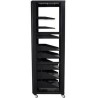 Armadio Rack 19'' 600x600 36U per Audio Video Nero