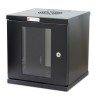  Armadio Rack 10'' a muro 6 unit&agrave; Nero