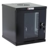  Armadio Rack 10'' a muro 6 unit&agrave; Nero