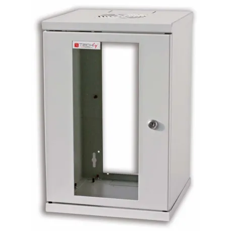  Armadio Rack 10'' a muro 9 unit&agrave; Grigio
