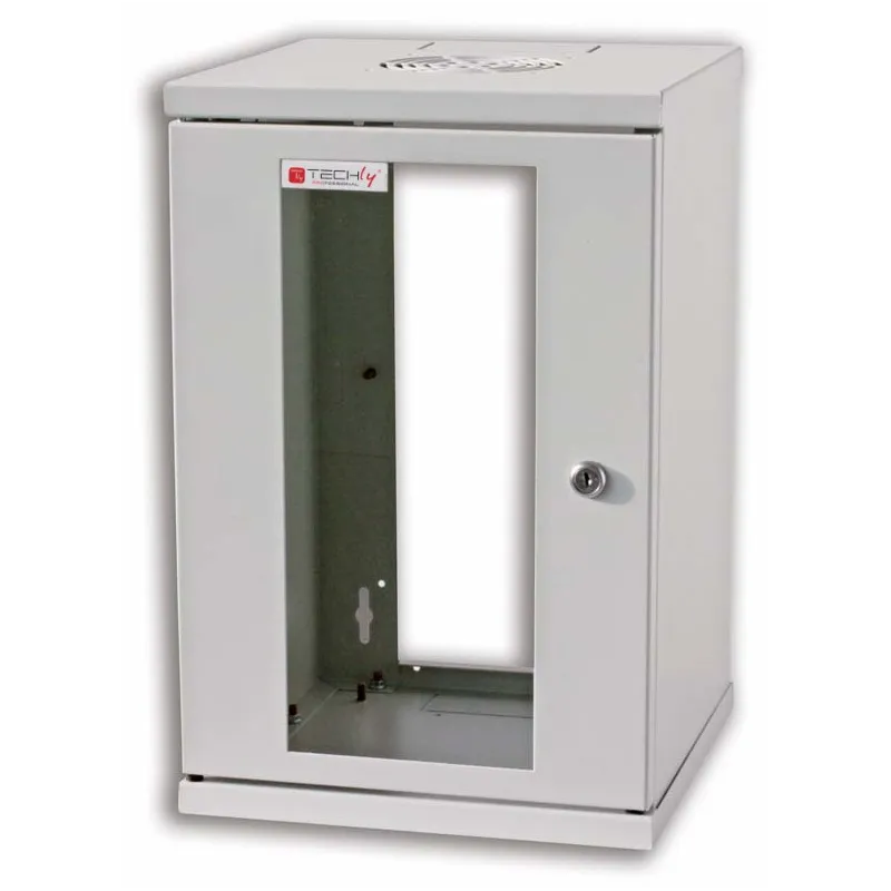  Armadio Rack 10'' a muro 9 unit&agrave; Grigio