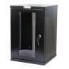 Armadio Rack 10'' a muro 9 unit&agrave; Nero