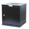  Armadio Rack 10'' a muro 6 unit&agrave; Porta Cieca Nero