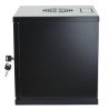  Armadio Rack 10'' a muro 6 unit&agrave; Porta Cieca Nero