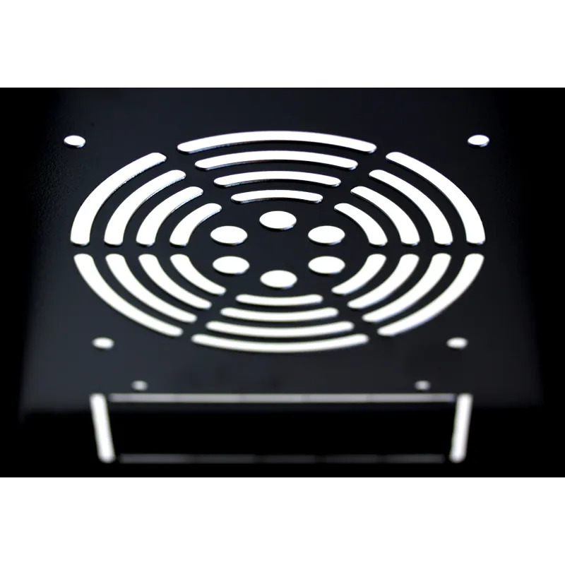  Armadio Rack 10'' a muro 6 unit&agrave; Porta Cieca Nero