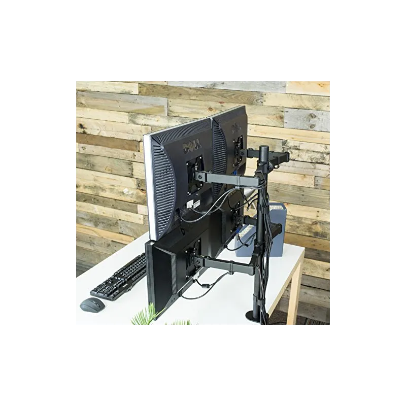 Supporto da scrivania per 4 Monitor 13-27'' con morsetto