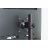 Supporto da scrivania per 1 Monitor LCD 13-27'' con base h.465mm