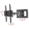 Supporto a Muro per TV LED LCD 32-55'' Estensibile Slim Full-Motion