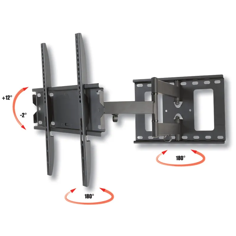 Supporto a Muro per TV LED LCD 32-55'' Estensibile Slim Full-Motion