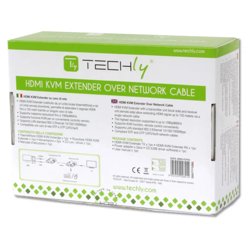 HDMI KVM Extender su cavo di rete