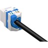Frutto Keystone RJ45 Cat.6A UTP Tooless