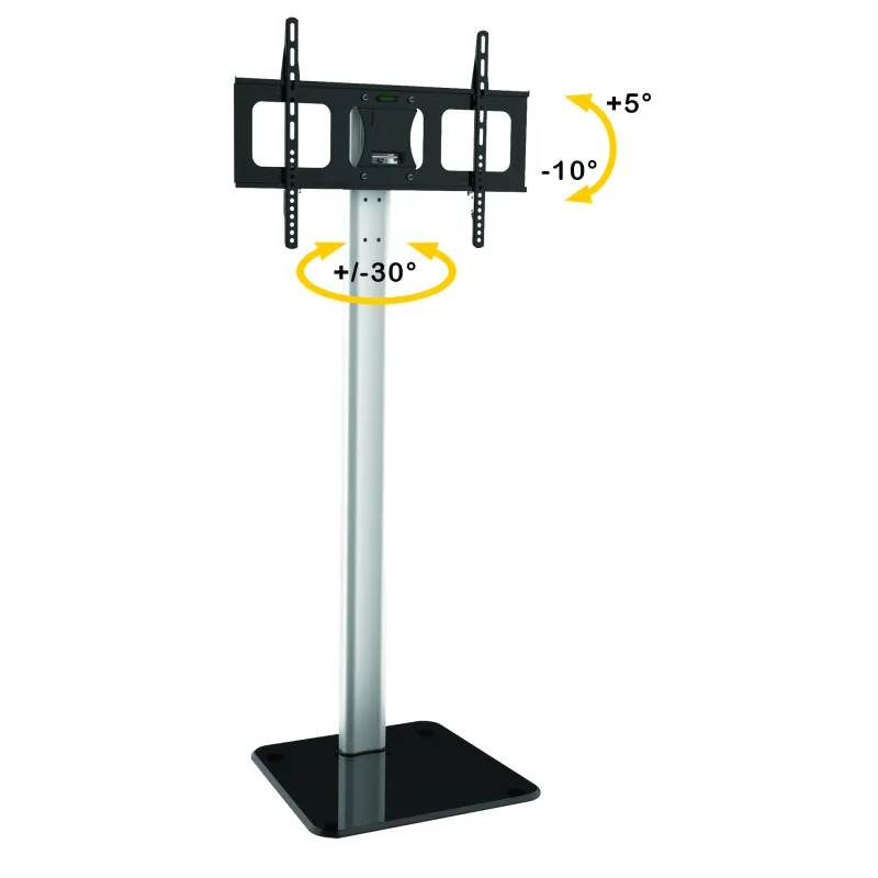 Supporto a Pavimento in Alluminio per TV LCD/LED/Plasma 32-70''