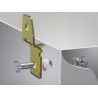 Staffe di fissaggio a muro per rack IP65