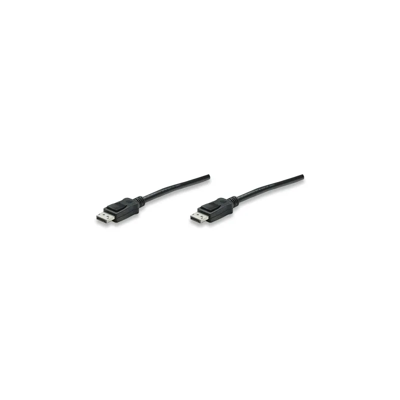 Cavo Audio/Video DisplayPort M/M  0,5 m Nero