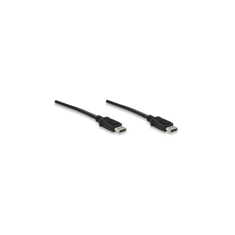 Cavo Audio/Video DisplayPort M/M  0,5 m Nero