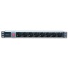 Multipresa per Rack 19'' 8 Posti con Interruttore Tipo Tedesco