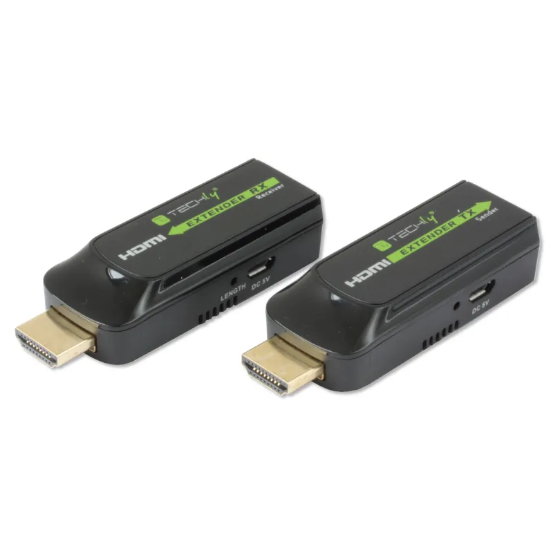 Extender HDMI compatto Full HD su cavo Cat.6/6A/7 max 40m Autoregolato