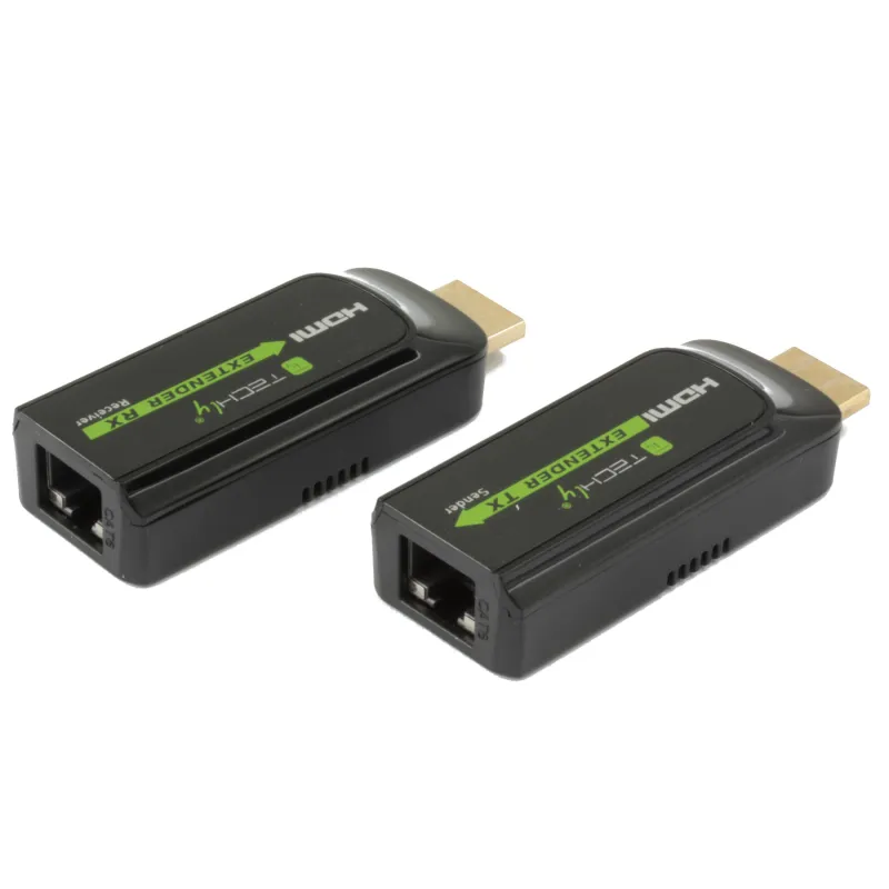Extender HDMI compatto Full HD su cavo Cat.6/6A/7 max 40m Autoregolato