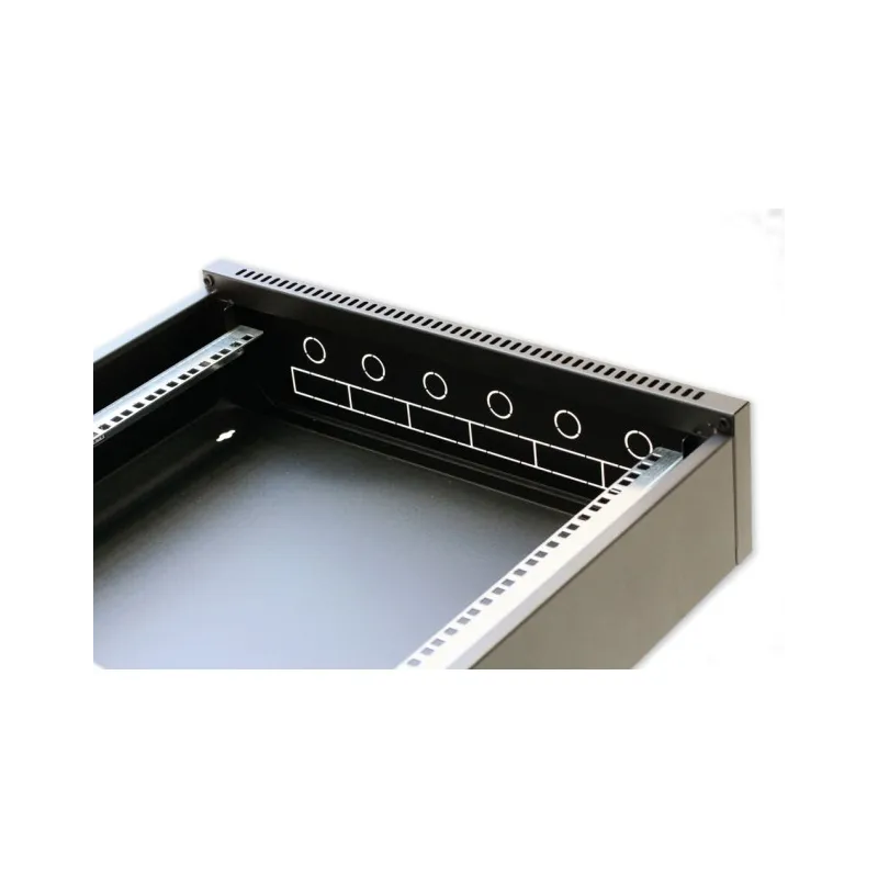 Armadio Rack 19'' Flat a muro p.15cm 6 unit&agrave; sezione unica Grigio