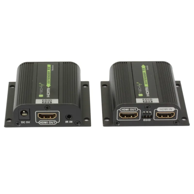 Amplificatore Extender HDMI Full HD 3D POE su cavo Cat.6/6A/7 40m con EDID ed IR