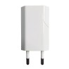 Caricatore USB 1A Compatto Spina Europea Bianco 